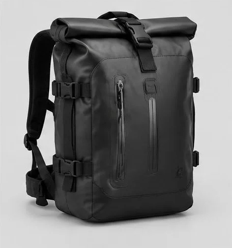 Roll-Top Travel Backpack