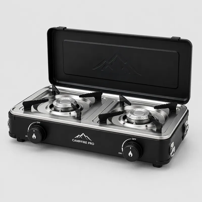 Two-Burner Camp Stove